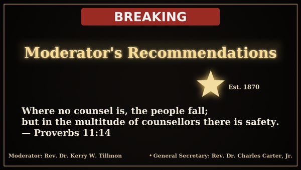 Moderator's Recommendations